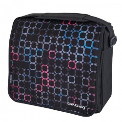 GEANTA DE UMAR MESSENGER BE.BAG, MOTIV SQUARES