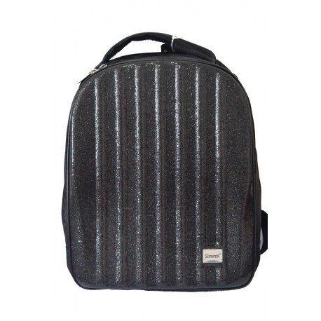 RUCSAC CU UN COMPARTIMENT, SAC DE SPORT INCLUS, MOTIV DISCO BLACK