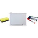 WHITEBOARD MAGNETIC 120x240 cm Extra + Bonus!!! (Set 4 markere+burete)