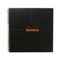 Caiet 21x21cm spirala 80 file Clairefontaine Rhodia Reverse