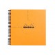 Caiet 21x21cm spirala 80 file Clairefontaine Rhodia Reverse