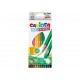 Creioane color cu guma Tita Erasable Carioca 12/set