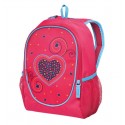 RUCSAC SCOALA PRIMARA ROOKIE PINK HEARTS