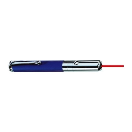 Indicator laser, bleumarin mat, cu clip si cap metalic, 11 x 2 x D1,3 cm