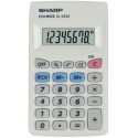 Calculator de buzunar, 8 digits, 103 x 60 x 8 mm, SHARP EL-233S - alb