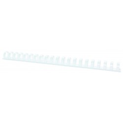 Inele plastic 22 mm, max 210 coli, 50buc/cut Office Products - alb