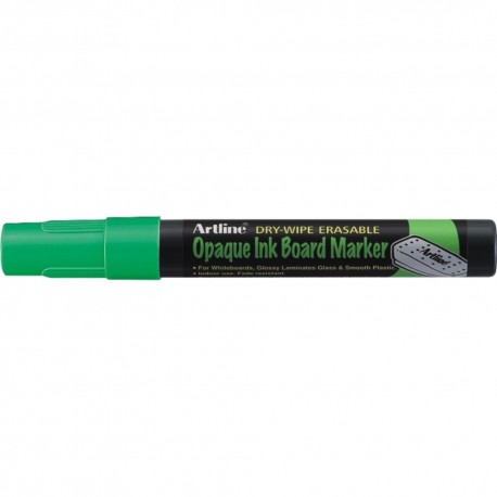 Marker cu cerneala opaca, ARTLINE, pentru table de scris, varf 2.0mm - verde fluorescent