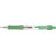 Pix cu gel, cu mecanism retractabil, rubber grip, 0.5 mm, cerneala rezistenta la apa, DONAU - verde