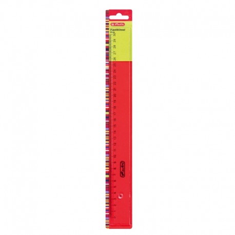 RIGLA PLASTIC 30CM HERLITZ