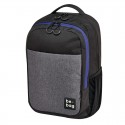 RUCSAC BE.BAG, MODEL BE.CLEVER, DIMENSIUNE 43X30X18 CM, CULOARE GRI + STILOU GRATIS