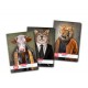 CAIET A4 60 FILE PATRATELE HIPSTER ANIMALS