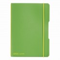 CAIET MY.BOOK FLEX A5 40F 70GR PATRATELE VERDE DESCHIS TRANSPARENT CU LOGO NEGRU