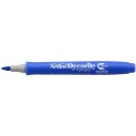 Marker ARTLINE Decorite, varf flexibil (tip pensula) - albastru