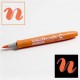 Marker ARTLINE Decorite, varf flexibil (tip pensula) - orange pastel