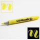 Marker ARTLINE Decorite, varf flexibil (tip pensula) - galben