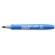 Marker ARTLINE Decorite, varf flexibil (tip pensula) - bleu metalizat