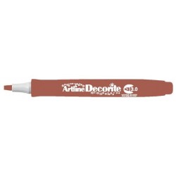 Marker ARTLINE Decorite, varf tesit 3.0mm - maro