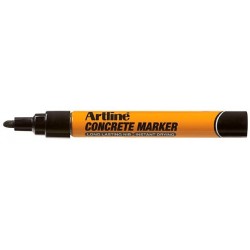 Marker ARTLINE, pentru beton, corp plastic, cart rotund 1.5mm - negru