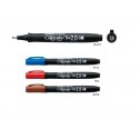 Marker ARTLINE Supreme Calligraphy, varf tesit din fetru 2.0mm - negru