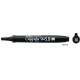 Marker ARTLINE Supreme Calligraphy, varf tesit din fetru 5.0mm - negru