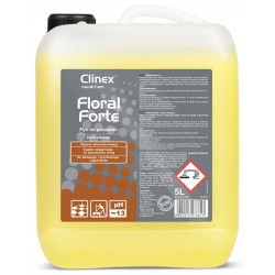 Detergent lichid, concentrat, pentru curatare pardoseli, 5 litri, Clinex Floral Forte