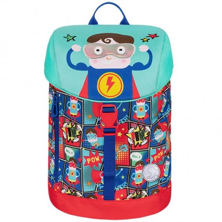 RUCSAC MINI SMART KIDS MOTIV SUPERDUPER MAN