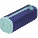 NECESSAIRE PATRAT SERVE PRISMO SILICON/POLIESTER BLEUMARIN/AZURIU BLISTER