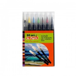 CARIOCI CU VARF DE PENSULA X.BRUSH SET 6+1