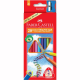 Creioane Colorate Junior Grip 30 culori + Ascutitoare Faber-Castell