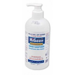 HIGEEN GEL ANTIBACTERIAN 500ML FRESH LEMON