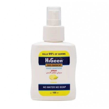 HIGEEN SPRAY DEZINFECTANT 100ML LEMON