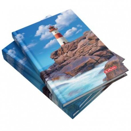 AGENDA NEDATATA A5 352 PAGINI COPERTA BURETATA MOTIV LIGHTHOUSE