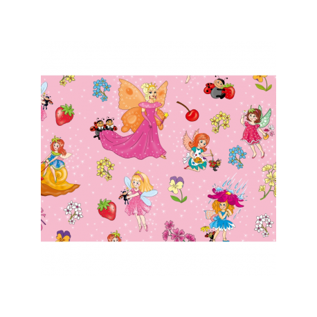 HARTIE IMPACHETAT 2M*70CM FAIRY DREAMS