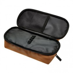 NECESSAIRE QUATTRO TWILL, CULOARE COGNAC