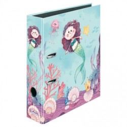 BIBLIORAFT MAX.FILE A4 8 CM MOTIV MERMAID