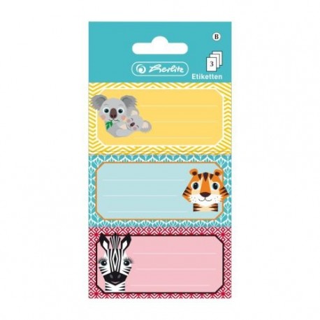 ETICHETE SCOLARE CUTE ANIMALS SET 9