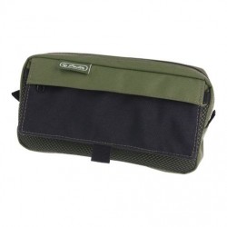 NECESSAIRE, 2 COMPARTIMENTE, CULOARE VERDE OLIVE/NEGRU