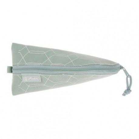 NECESSAIRE COCOON PIELE SINTETICA MOTIV GEOMETRIC MINT