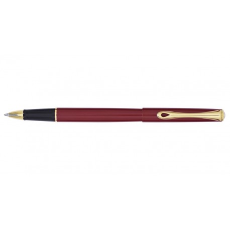 Roller Diplomat Traveller - dark red gold