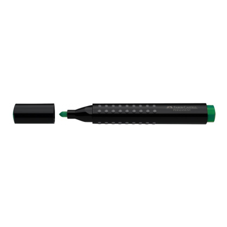 Marker Permanent Verde Varf Rotund Grip 1504 Faber-Castell