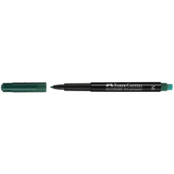 Marker Permanent Verde M Multimark Faber-Castell