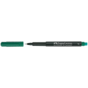 Marker Permanent Verde F Multimark Faber-Castell