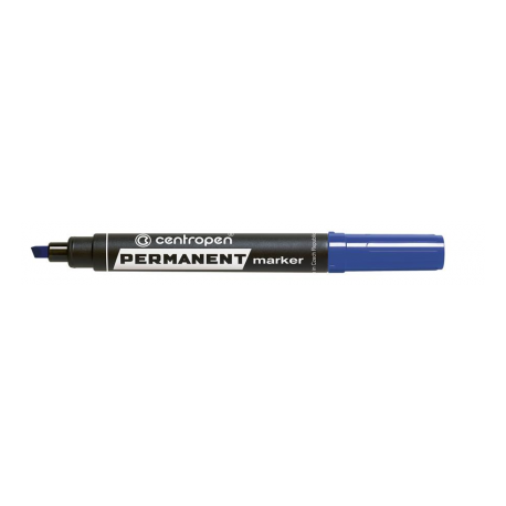 Marker Permanent Albastru Varf Tesit 1-4.6mm 8576 Centropen