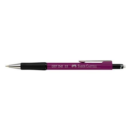 Creion Mecanic 0.5mm Violet Orhidee Grip 1345 Faber-Castell