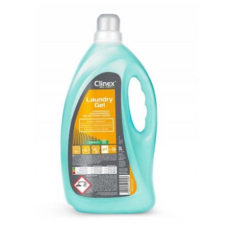 Detergent gel pentru rufe, 3 litri, Clinex Laundry Gel Fresh