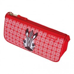 NECESSAIRE TRIUNGHIULAR SPORT, MOTIV CUTE ANIMALS ZEBRA