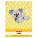 CAIET A4 80F SPIRALA DICTANDO CUTE ANIMALS MOTIV KOALA