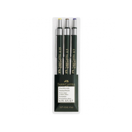 Set 3 creioane mecanice TK-Fine Faber-Castell