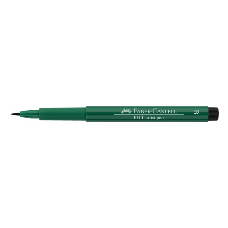 Pitt Artist Pen Brush Verde Inchis Faber-Castell