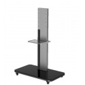 Stand pentru tabla interactiva HORION M5APro 65-86 inch, din otel carbon si sticla securizata